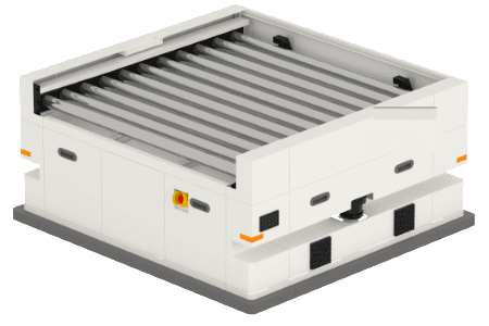 Conveyor-style automated guided vehicle